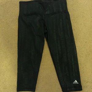 Women’s Adidas Capri Leggings - Size Medium